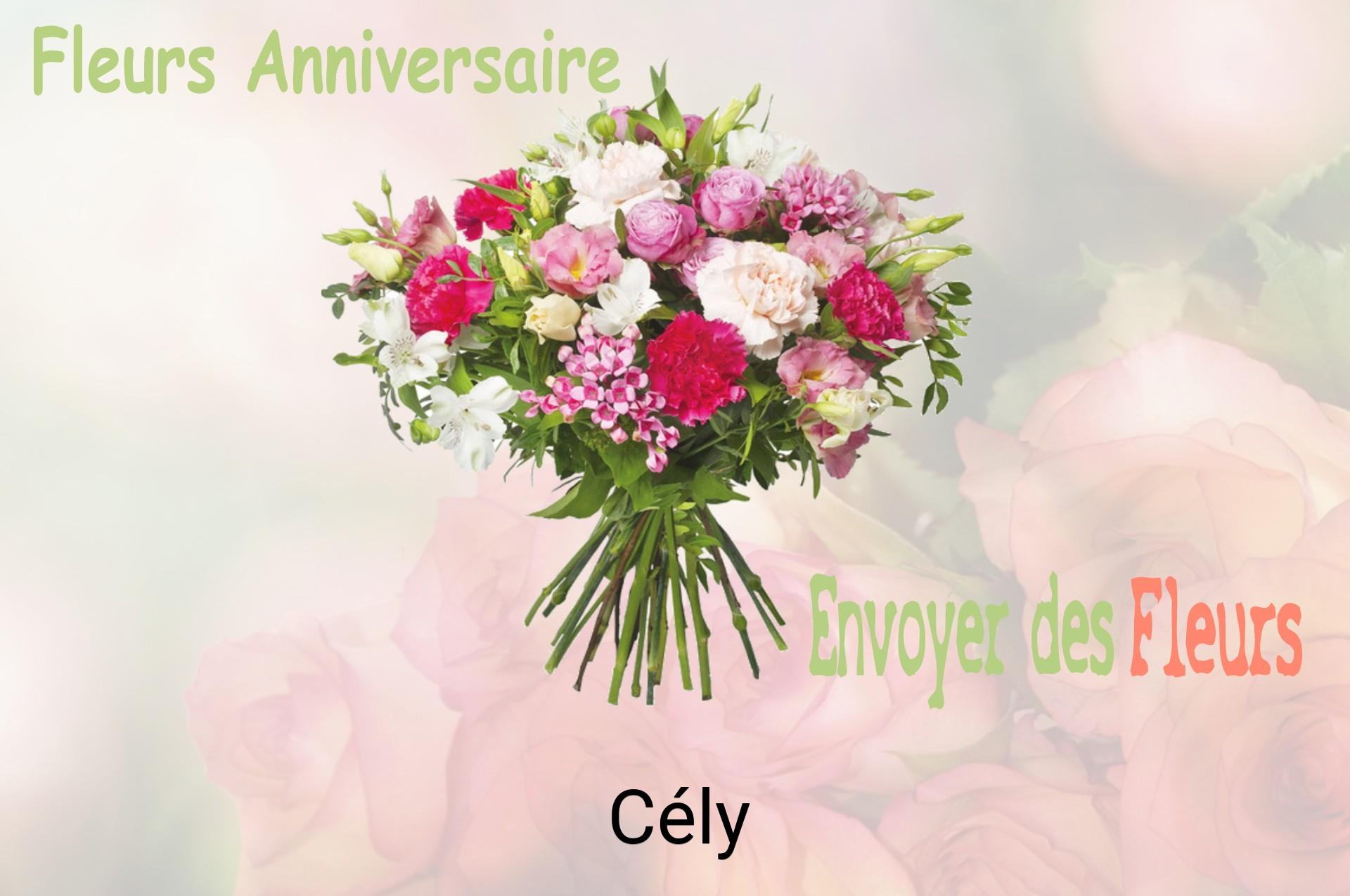 Bouquet de fleurs d’anniversaire livré à Cély